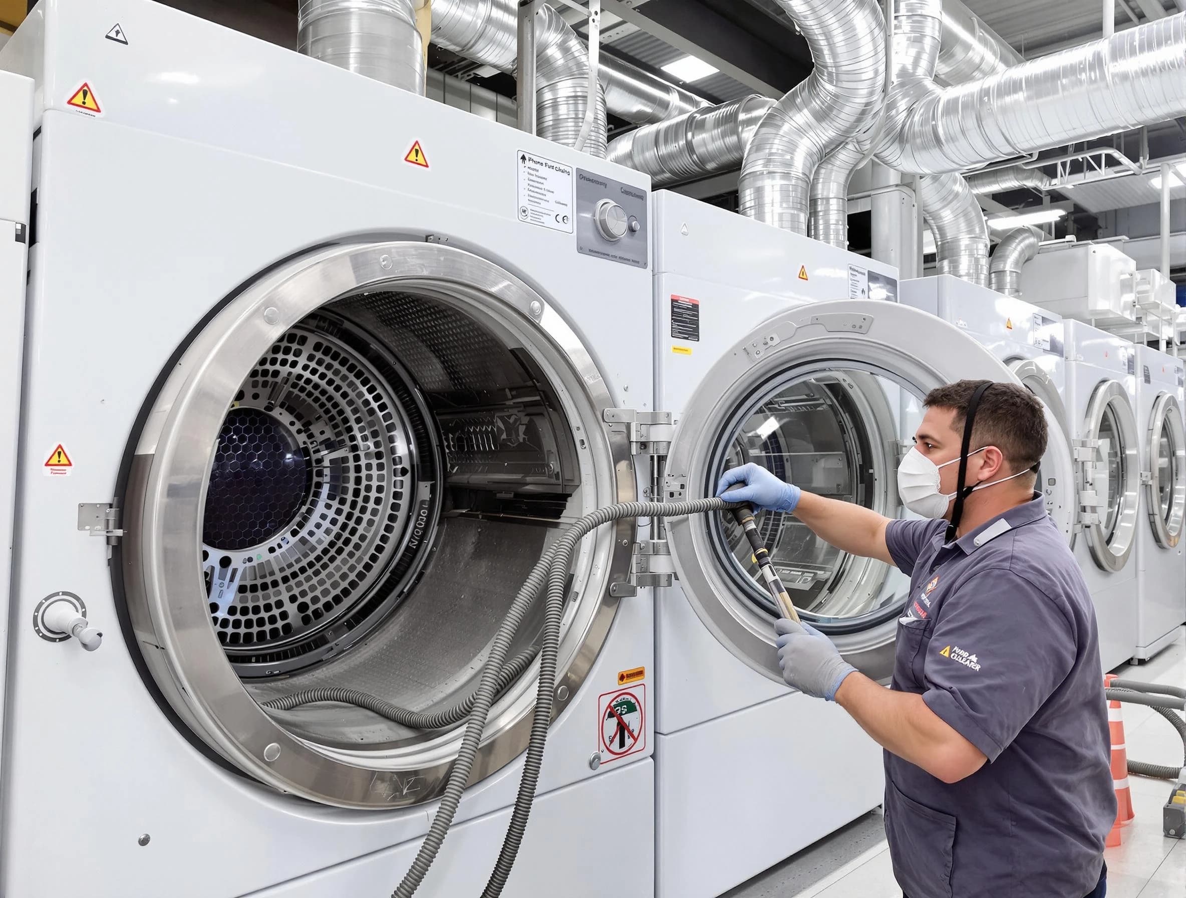 Industrial-grade dryer vent cleaning by Center Dryer Vent Cleaning in Center