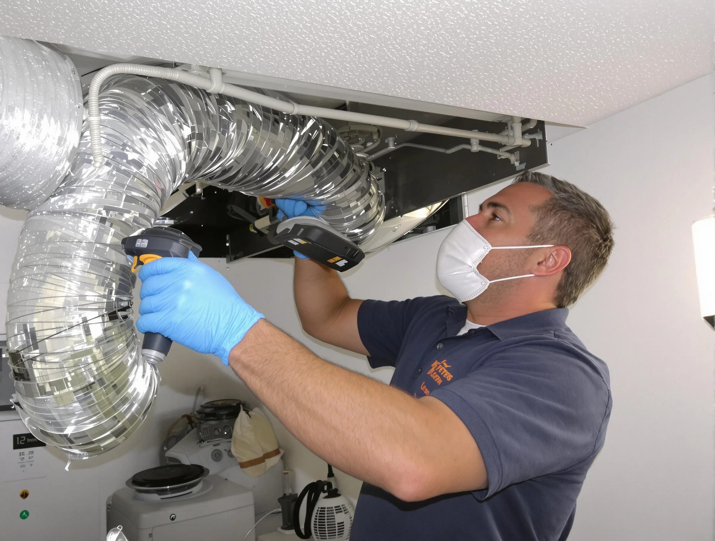Center Dryer Vent Cleaning professional performing thorough residential dryer vent cleaning in Center